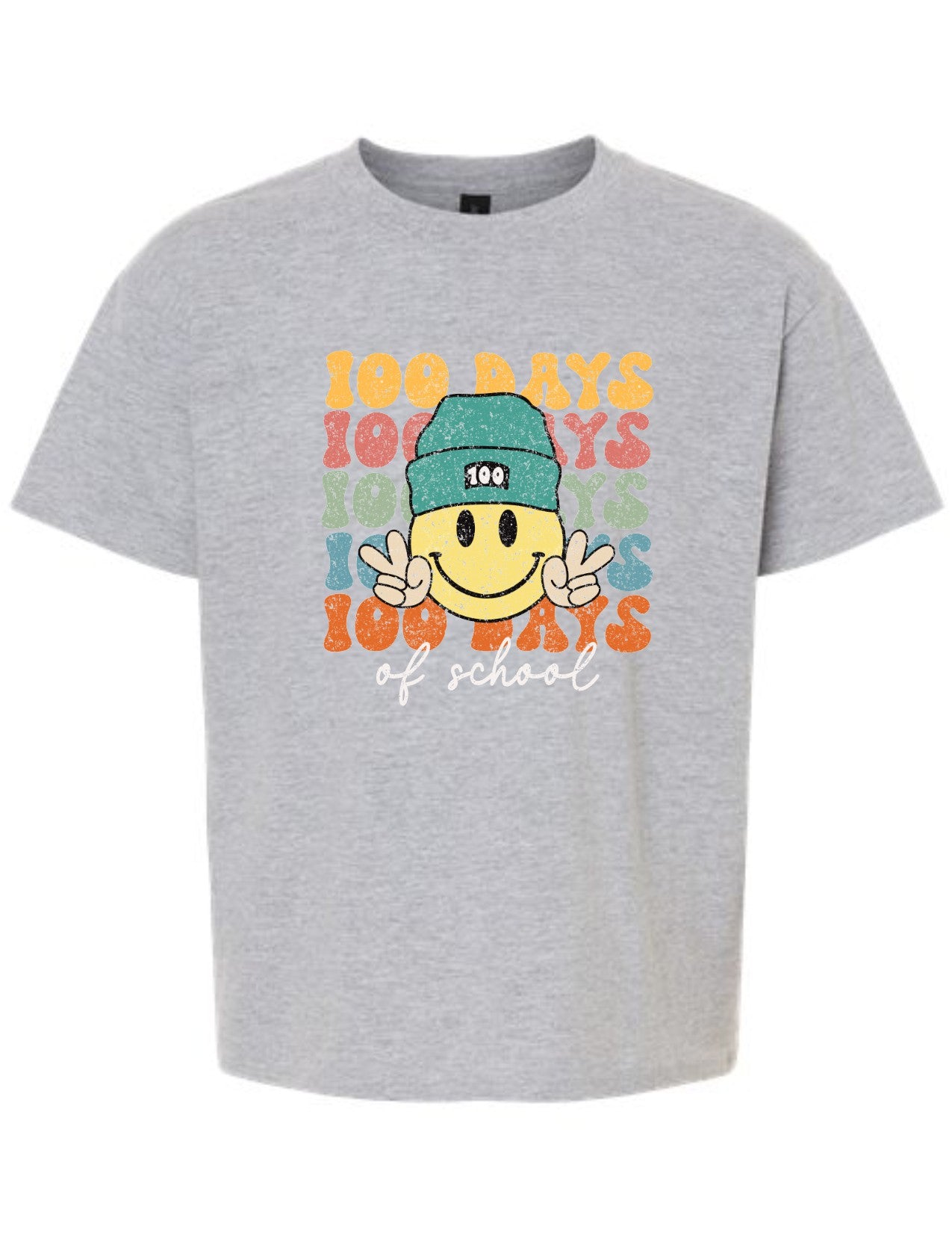 100 Days Smiley retro