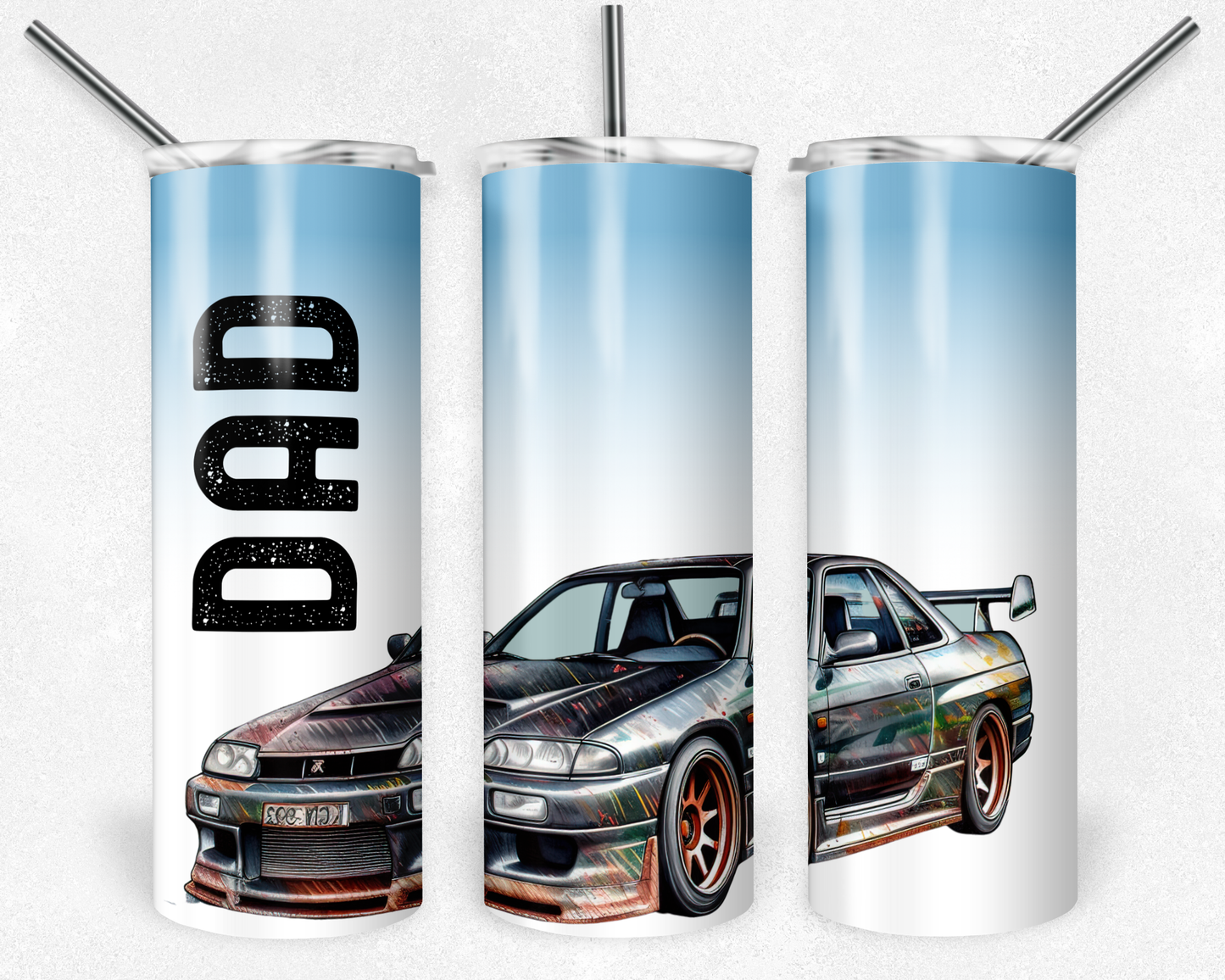 Dad Muscle Car 20oz Tumbler