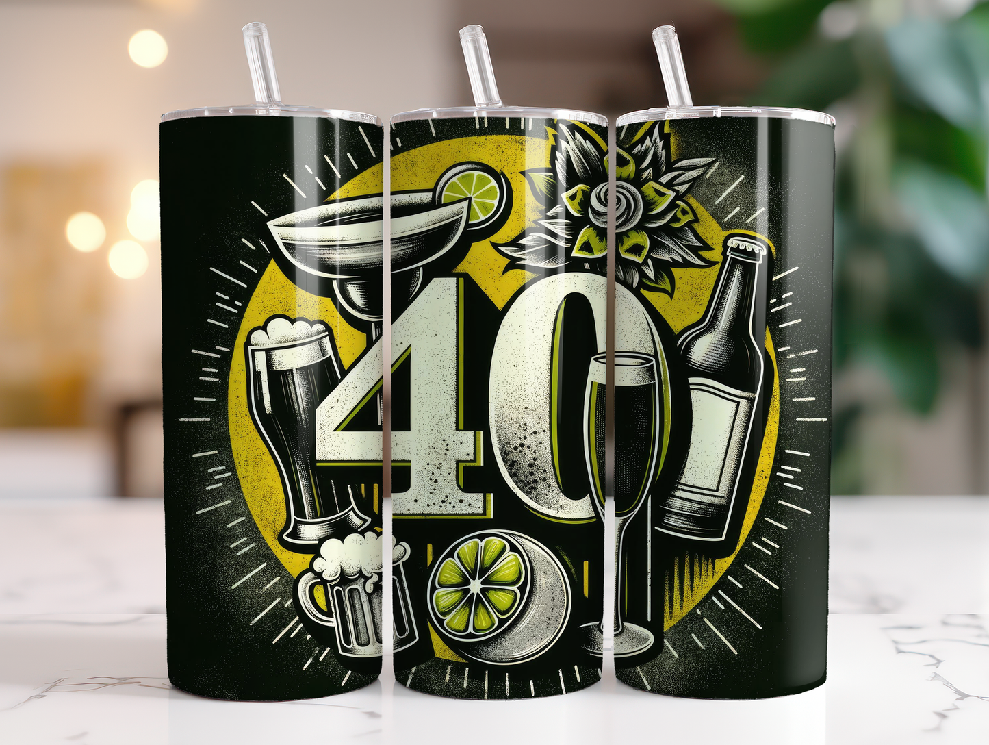 40th Birthday  20oz Tumbler