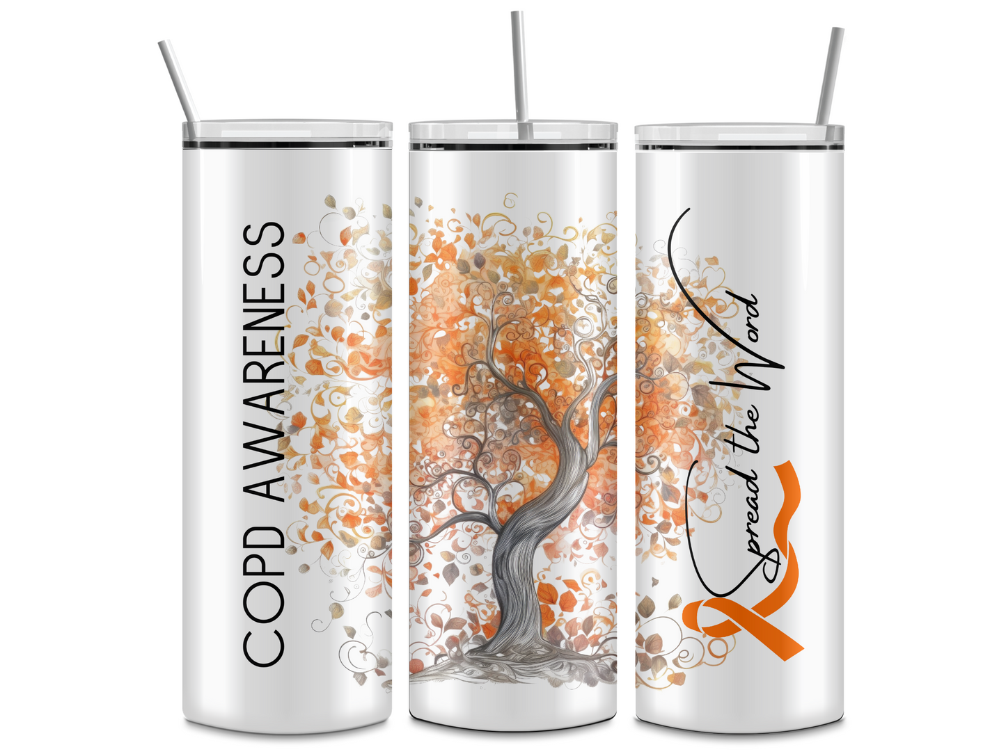 COPD Awareness 20oz Tumbler