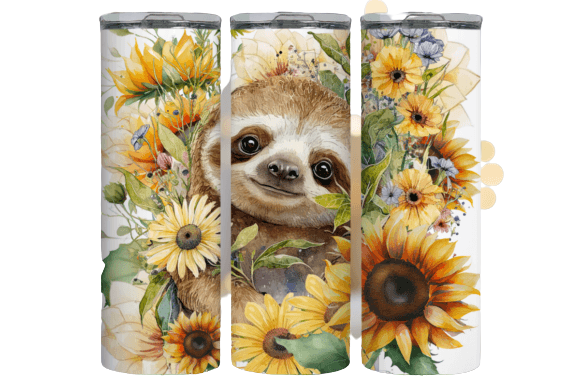 Cute Sloth 20oz Tumbler