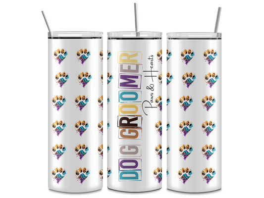 Dog Groomer 20oz Insulated Tumbler