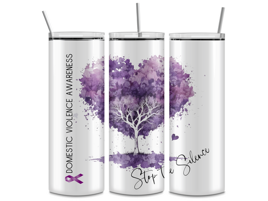 Domestic Violence Awareness 20oz Tumbler