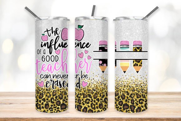 Leopard Teacher Tumbler