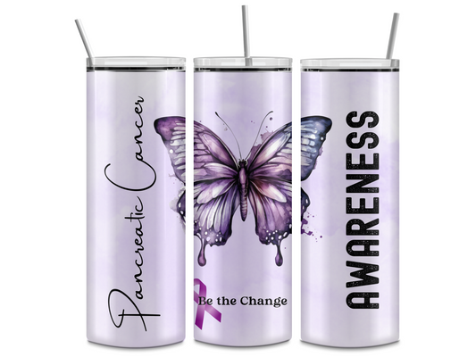 Pancreatic Cancer Awareness 20oz Tumbler