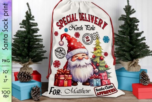 Special Delivery Santa Nome Santa Sack