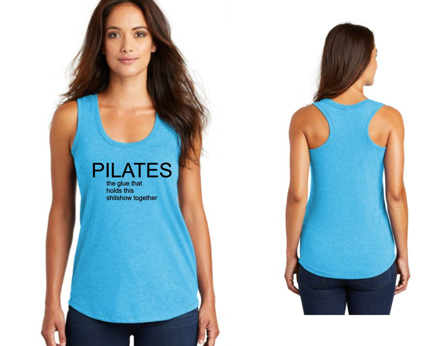 Pilates: the glue that holds the shitshow together tank