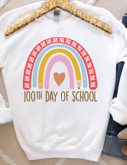 100 Days of School Rainbow