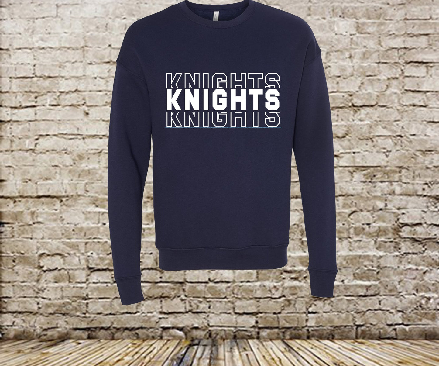 Knights Stacked Font